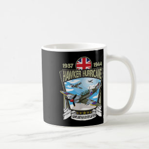 Der 2. Weltkrieg in British Aircraft: Hawker Hurri Kaffeetasse
