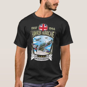 Der 2. Weltkrieg in British Aircraft: Hawker Hurri T-Shirt