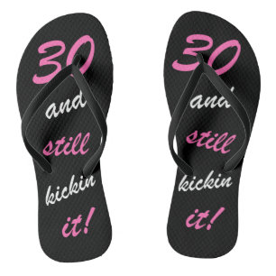 Der 30. Geburtstag von Funny Women Flip Flops