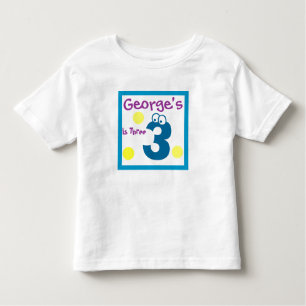 der 3. Geburtstag des Babys, Baby drittes Kleinkind T-shirt