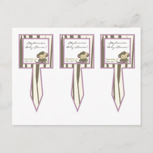 Der 3 Schalen-Kuchen wählt Jacana Einladungspostkarte