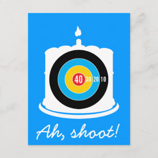 Der 40. Geburtstag des Sharpshooters - Einladung