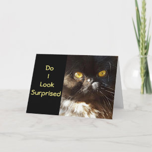 **DER 50. GEBURTSTAG SPASS** HAT ES NICHT ERWARTET KARTE