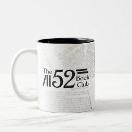 Der 52 Buchclub Zweifarbige Tasse