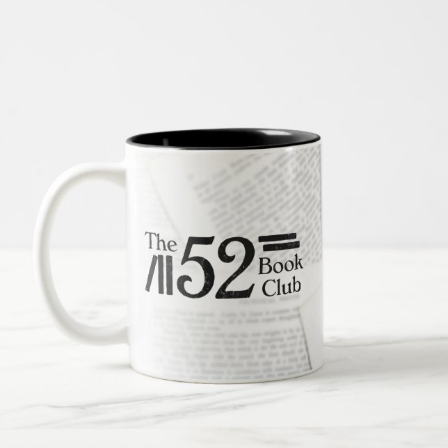 Der 52 Buchclub Zweifarbige Tasse (Links)
