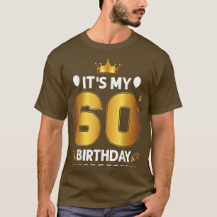 Der 60. Geburtstag, 60. Geburtstag, 60 Jahre alt T-Shirt