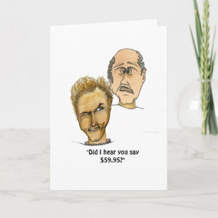 Der 60. Geburtstag von Funny Typ Karte