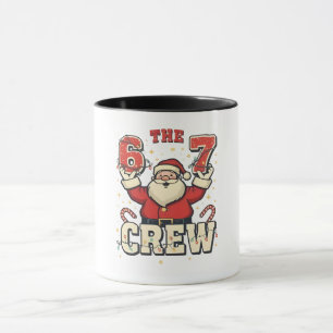 Der 6 7 Crew Lustiger Weihnachtsmann Weihnachten M Tasse