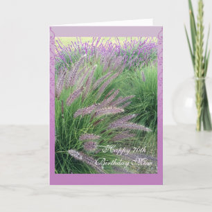 Der 70. Geburtstag der Mama Karte