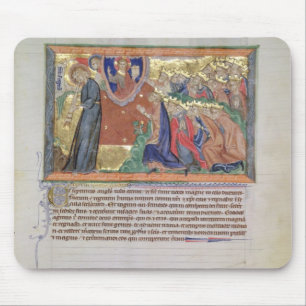 Der 7. Engel, der seine Trompete durchbrennt Mousepad