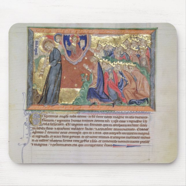 Der 7. Engel, der seine Trompete durchbrennt Mousepad (Vorne)