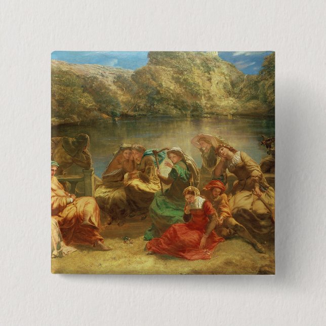 Der 7. Tag des Decameron Button (Vorderseite)