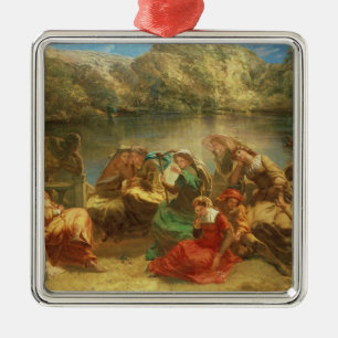 Der 7. Tag des Decameron Ornament Aus Metall