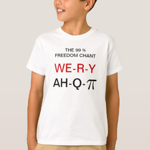 DER 99% FREIHEIT-KANN T-Shirt