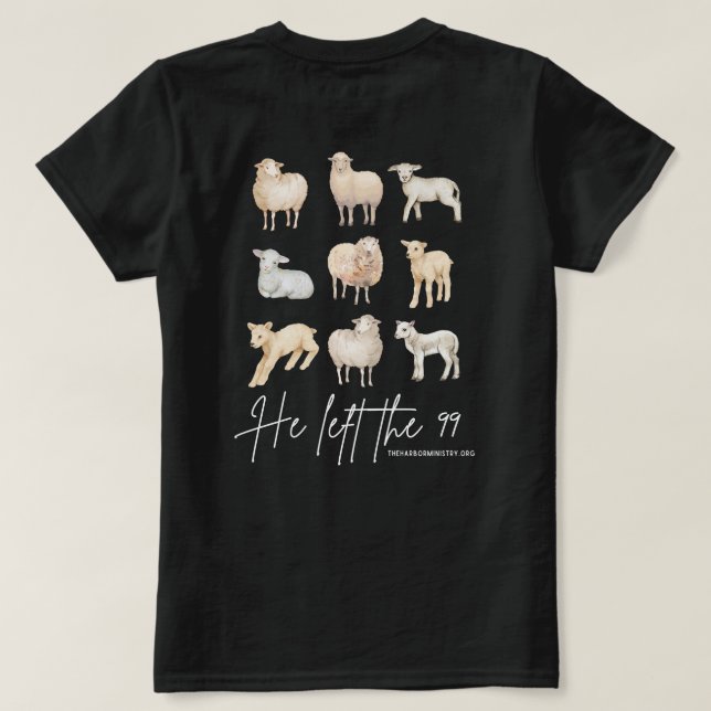 Der 99-T - Shirt Verlassen (Design Rückseite)