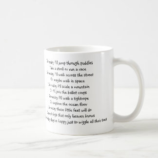 Der Abdruck des Babys Tasse
