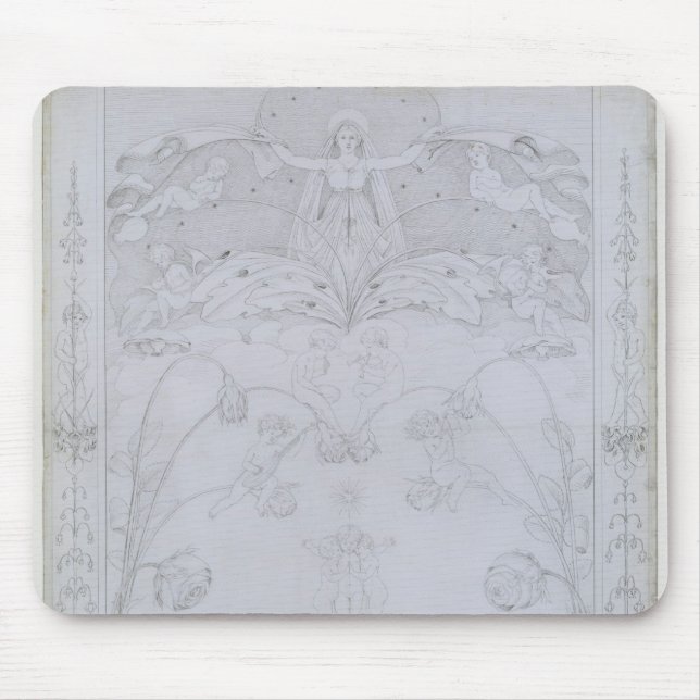 Der Abend, 1803 Mousepad (Vorne)