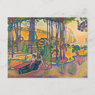 Der Abend Air von Henri-Edmond Cross (1893) Postkarte