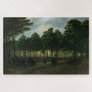 Der Abend - Caspar David Friedrich Puzzle