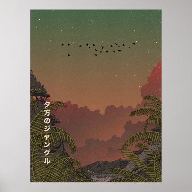 Der Abenddschungel Poster (Vorne)