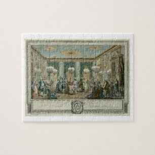 Der Abends-Kleiderball am Haus von Monsieur VI Puzzle