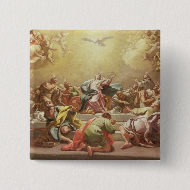 Der Abfall des Heiliger Geist Button (Vorderseite)