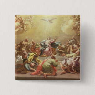 Der Abfall des Heiliger Geist Button