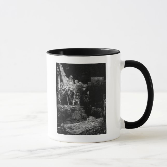 Der Abfall vom Kreuz mit einer Fackel, 1654 Tasse (Rechts)