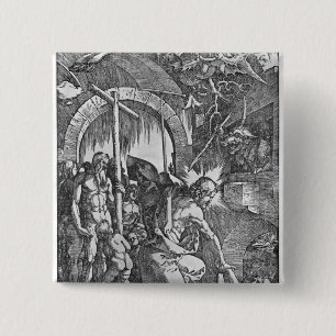 Der Abfall von Christus in Schwebe Button