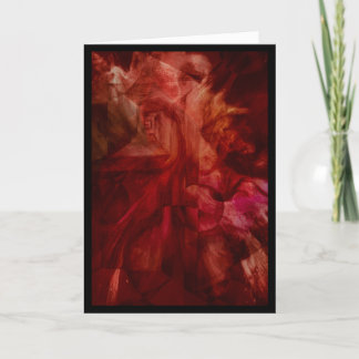 Der Abgrund von der anderen Grußkarte Feiertagskarte