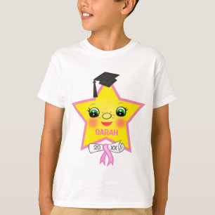 Der Abschluss-Stern-T - Shirt des Mädchens
