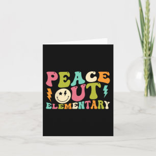 Der Abschluss von Elementargärten am letzten Schul Karte