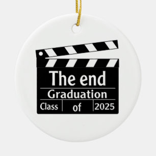 Der Abschlussjahrgang 2025 Kino Absolvent  Keramik Ornament