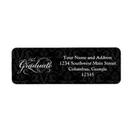 Der Absolvent, elegant schwarz