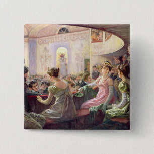 Der Abstand am Theater Button