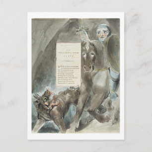 Der Abstieg Odins, einer Ode, von den "Gedichten d Postkarte