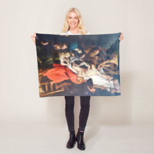 Der Abstieg vom Kreuz, Rubens Fleecedecke