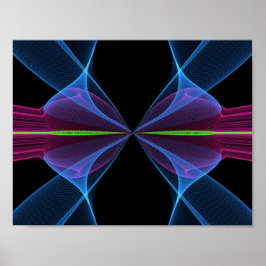 Der abstrakte Druck Poster