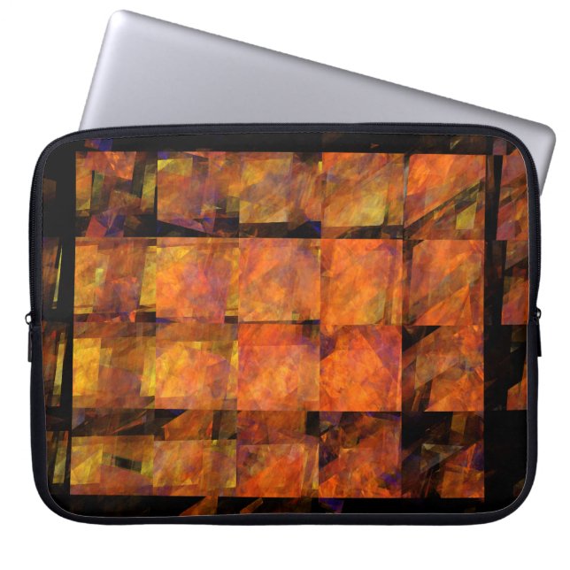 Der Abstrakte Kunstschläfer der Wall Laptopschutzhülle (Vorderseite)