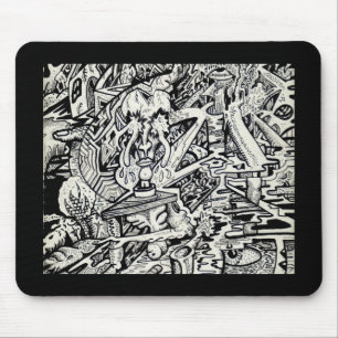 Der Adept, oder, Eine freakige Verklärung Mousepad