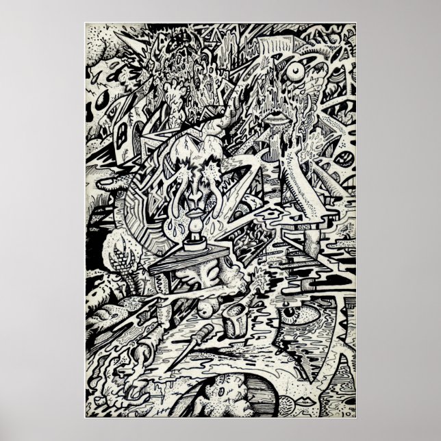 Der Adept von Brian Benson Poster (Vorne)