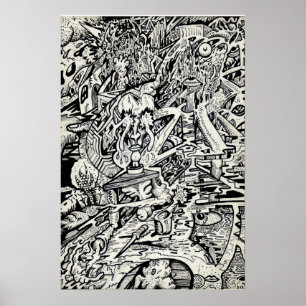 Der Adept von Brian Benson Poster