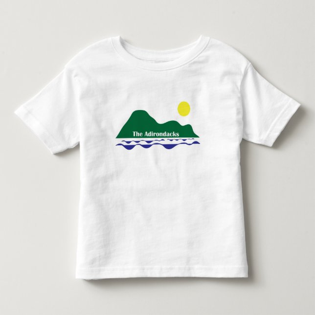 Der Adirondacks Kleinkind T-shirt (Vorderseite)