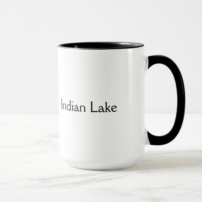 Der Adirondacks nennen - indischer See Tasse (Rechts)