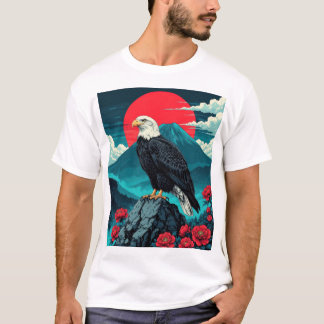 Der Adler auf dem Berg T-Shirt