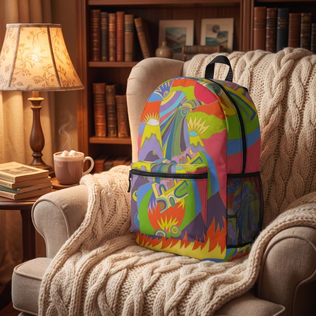 Der Adler Bedruckter Rucksack (Von Creator hochgeladen)