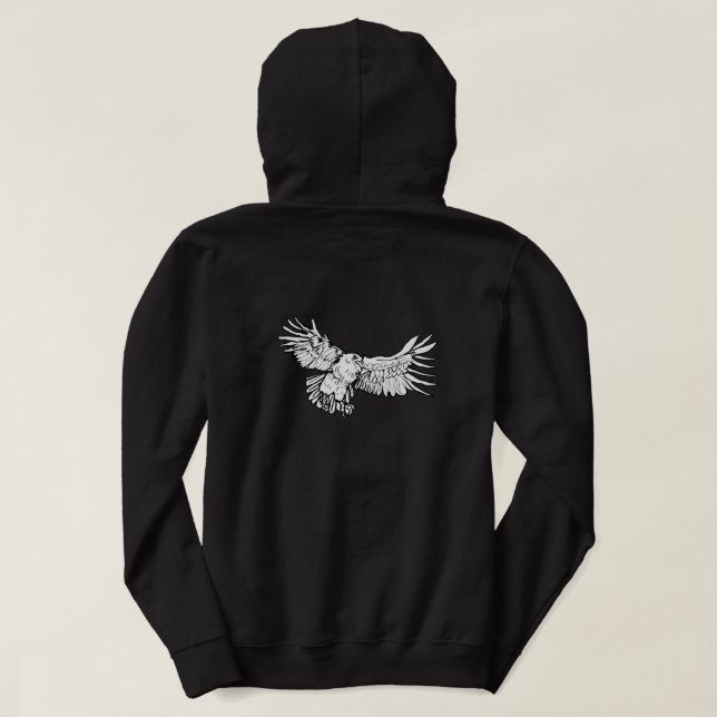 Der Adler 🦅  Hoodie (Design Rückseite)