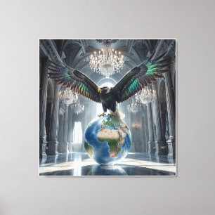 Der Adler ist gelandet II Leinwanddruck
