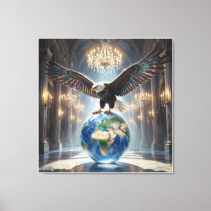 Der Adler ist gelandet III Leinwanddruck
