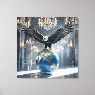 Der Adler ist gelandet VI Leinwanddruck